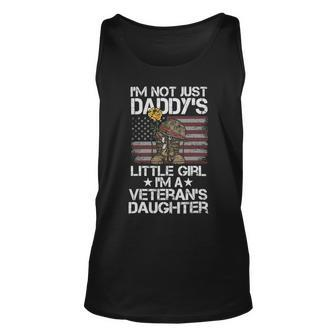 Im Not Just Daddys Little Girl Im A Veterans Daughter 59 Unisex Tank Top - Monsterry DE