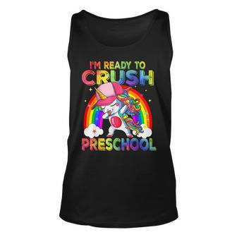 I'm Ready To Crush Preschool Unicorn Back To School Tank Top - Monsterry