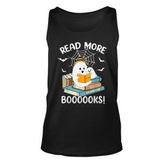 I'm Really A Ghost Read More Boooooks Cute Ghost Books Lover Tank Top - Monsterry UK