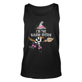 I'm The Basic Witch Halloween Matching Costume Tank Top | Mazezy CA