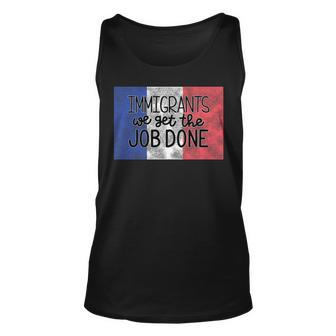 Immigrants France Hamilton French Pride Unisex Tank Top | Mazezy