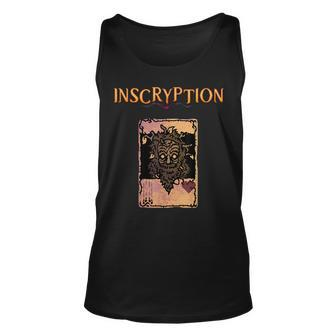 Inscryption Leshy Boss Psychological Horror Card Game Scary Scary Tank Top | Mazezy