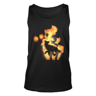 Inscryption Leshy Fire Boss Psychological Card Game Scary Scary Tank Top | Mazezy