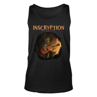 Inscryption Leshy Guitar Boss Psychological Card Game Scary Scary Tank Top | Mazezy