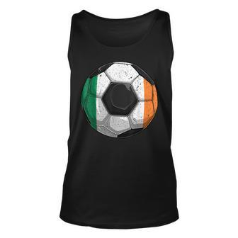 Ireland Soccer Irish Flag Boys Kids Unisex Tank Top - Thegiftio