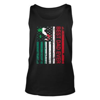 Italian Dad - Italy Usa American Fathers Day Unisex Tank Top | Mazezy UK