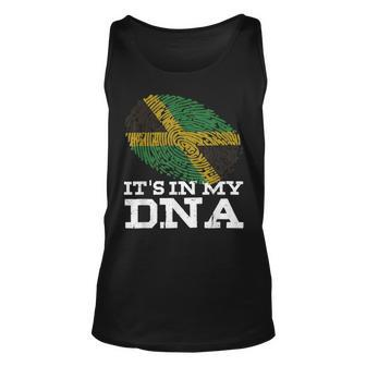 Its In My Dna Jamaican Pride Jamaica Flag Lover Pride Month Tank Top | Mazezy