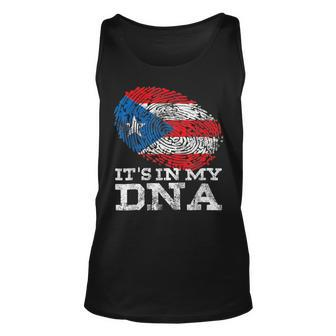 It's In My Dna Puerto Rico Rican Hispanic Heritage Month Tank Top | Mazezy AU