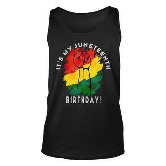 Its My Junenth Birthday June 19Th Party Decoration Unisex Tank Top | Mazezy
