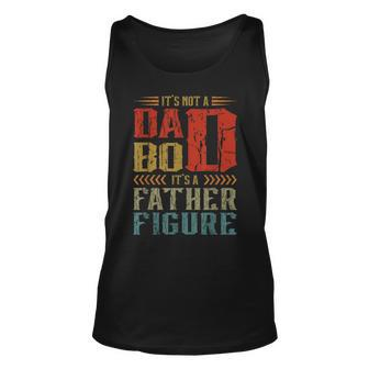 Its Not A Dad Bod Its A Father Figure Funny Retro Vintage Unisex Tank Top - Thegiftio UK