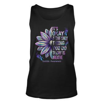 It's Okay If The Only Thing You Do Today Is Breath Vintage Tank Top - Monsterry CA