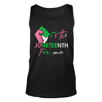 Its The Junenth Aka For Me Free-Ish Since 1865 Unisex Tank Top | Mazezy CA