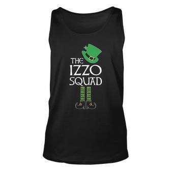 Izzo Name Gift The Izzo Squad Leprechaun V2 Unisex Tank Top - Seseable