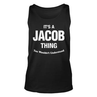 Jacob Thing Name Reunion Reunion Tank Top | Mazezy