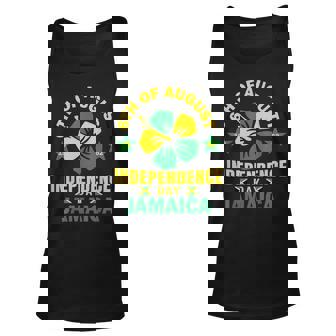 Jamaican Independence 6Th August 1962 Jamaican Flag Unisex Tank Top | Mazezy