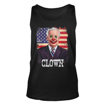 Joe Biden Is A Clown Political Horror Halloween Costume Halloween Costume Tank Top | Mazezy DE