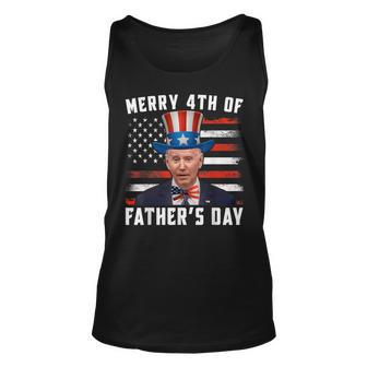 Joe Biden Happy Merry 4Th Of July Confused Fathers Day Tank Top | Mazezy