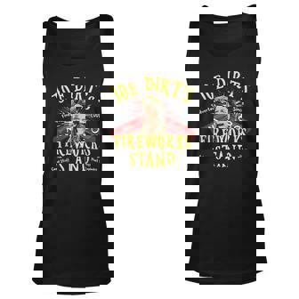 Joe_Dirts Fireworks Stand Unisex Tank Top | Mazezy