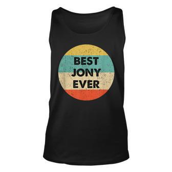 Jony Name Unisex Tank Top - Thegiftio UK