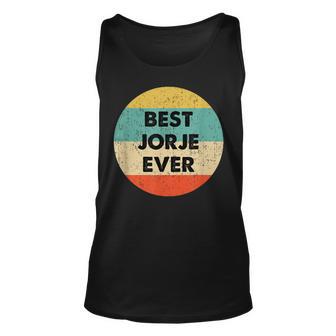 Jorje Name Unisex Tank Top - Thegiftio UK