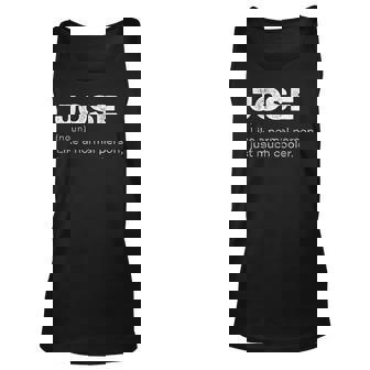 Jose Definition Personalized Name Birthday Tank Top | Mazezy