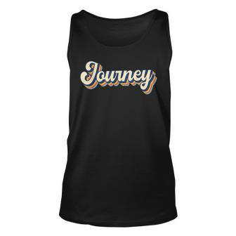 Journey Personalized Name Retro Vintage Birthday For Journey Tank Top | Mazezy