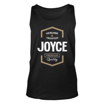Joyce Name Gift Joyce Quality Unisex Tank Top - Seseable