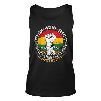 Junenth African American Black History 1865 1865 Tank Top | Mazezy