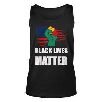 Junenth Fist Black Lives Matter Fist 4Th Of July Unisex Tank Top | Mazezy