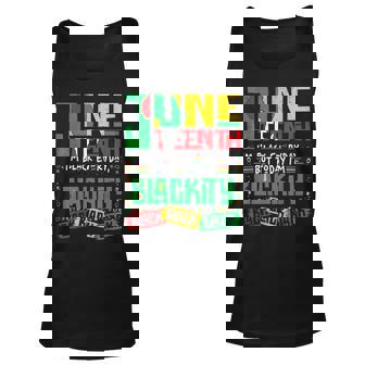 Junenth Im Black Everyday But Today Im Blackity Black Unisex Tank Top | Mazezy