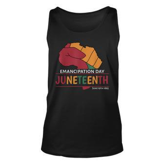 Junenth Is My Emancipation Day Black King Queen Unisex Tank Top | Mazezy