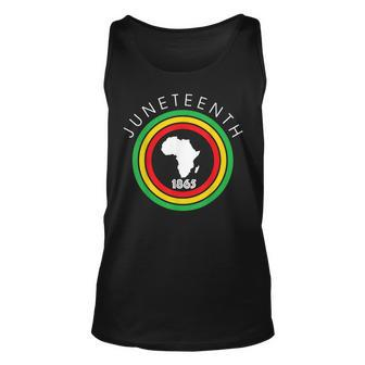 Junenth Is My Independence 1865 Black African July 4Th Unisex Tank Top | Mazezy