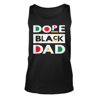 Junenth June 19 1865 Dope Black Dad Father Day 19Th June Unisex Tank Top | Mazezy