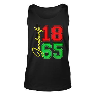 Junenth June 19Th 1865 Freedom African American Pride Unisex Tank Top - Seseable