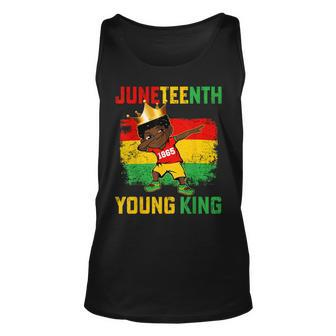 Junenth King Celebrating 1865 Black Boys Kids Toddler Unisex Tank Top | Mazezy