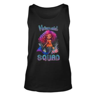 Junenth Mermaid Squad Unisex Tank Top | Mazezy UK