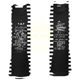 Just A Girls Boss Building Her Empire Female Success Girls Unisex Tank Top | Mazezy