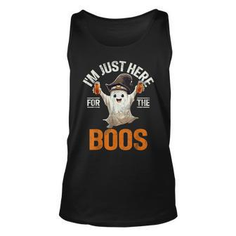 Just Here For The Boos Halloween Costume Halloween Tank Top | Mazezy UK