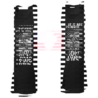 Just One More Block Gift Mechanic Engine Racing Enthusiast Unisex Tank Top - Thegiftio