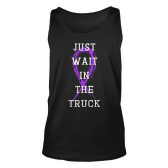 Just Wait In The Truck Tank Top - Seseable