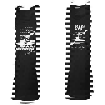 Kayak More Worry Less Unisex Tank Top - Thegiftio