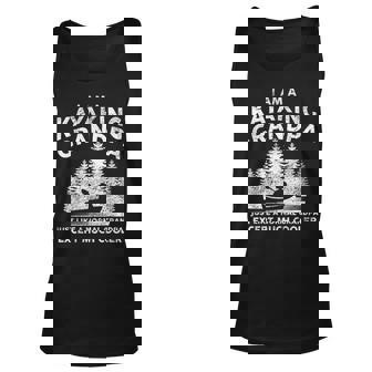 Im A Kayaking Grandpa Kayaking Canoeing Tank Top | Mazezy