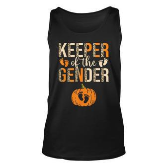 Keeper Of The Gender Reveal Baby Announcement Halloween Tank Top - Monsterry UK
