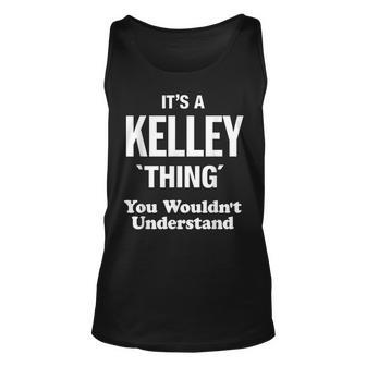 Kelley Thing Last Name Last Name Tank Top | Mazezy