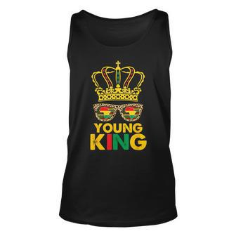 Kids Boys Young King Crown African American 1865 Junenth Unisex Tank Top - Seseable