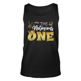 Kids The Notorious One Hip Hop Themed 1St Birthday Boys Unisex Tank Top - Monsterry DE