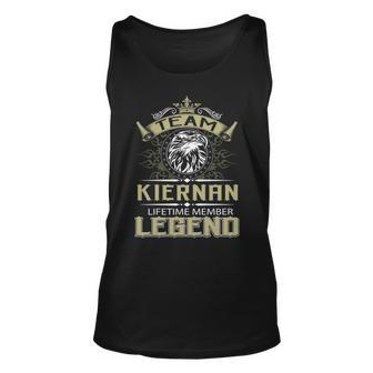 Kiernan Name Gift Team Kiernan Lifetime Member Legend V2 Unisex Tank Top - Seseable