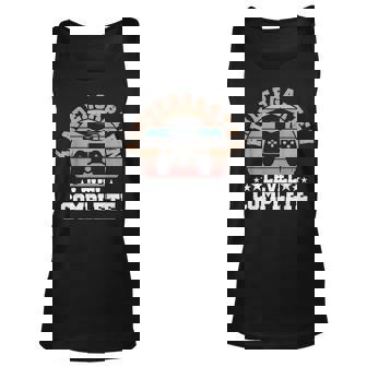 Kindergarten Level Complete 2023 Graduate Senior Graduation Unisex Tank Top - Thegiftio UK