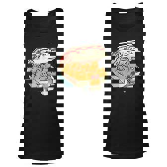 Kitten Nuggets Fast Food Cat Unisex Tank Top - Thegiftio UK