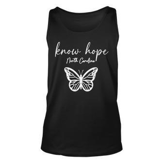 Know Hope North Carolina Banner 1 2 & 3 Unisex Tank Top - Seseable